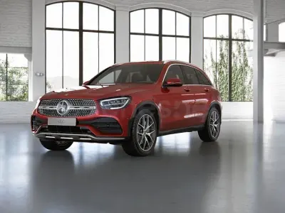 Begagnad Mercedes GLC220 AMG line 194 HK (142 kW) 2022 Röd SUV