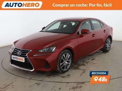 Rojo Usado 2017 Lexus IS300h Executive Line Berlina | 22.099 € (Precio justo)