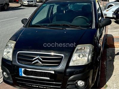 Usado Citroën C2 90 CV (66 kW) 2008 Negro Utilitario