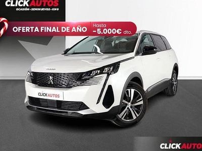 Blanco Usado 2023 Peugeot 5008 Allure Monovolumen | 20.300 € (Precio justo)