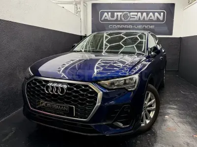 Usado Audi Q3 Sportback Premium 150 CV (110 kW) 2021 Azul SUV