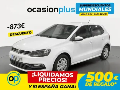 Usado VW Polo Edition 75 CV (55 kW) 2017 Blanco Utilitario