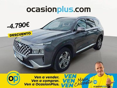 Usado Hyundai Santa Fe 200 CV (147 kW) 2021 Gris SUV