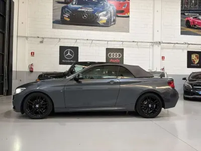 Usado BMW 218 136 CV (100 kW) 2021 Gris Descapotable