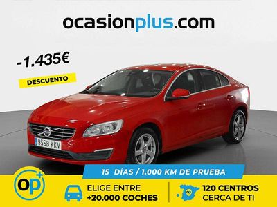 Usado Volvo S60 Momentum 120 CV (88 kW) 2018 Rojo Berlina