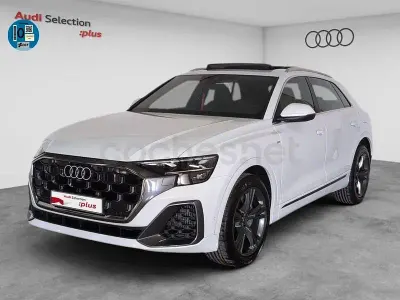 Usado Audi Q8 S-Line 394 CV (289 kW) 2025 Blanco SUV