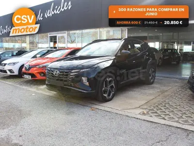 Usado Hyundai Tucson Style 265 CV (194 kW) 2021 Negro SUV