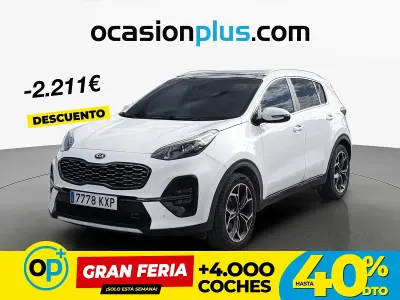 Usado Kia Sportage GT-Line 136 CV (100 kW) 2019 Blanco SUV