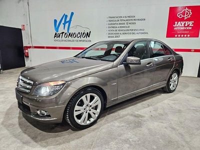 Usado Mercedes C220 Avantgarde 170 CV (125 kW) 2009 Gris / plata Berlina