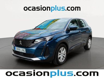 Usado Peugeot 3008 Active 131 CV (96 kW) 2021 Azul SUV