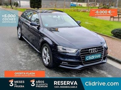 Usado Audi A4 Design 150 CV (110 kW) 2015 Negro Familiar