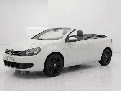 Usado VW Golf Cabriolet 105 CV (77 kW) 2013 Blanco Descapotable