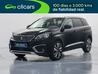 Usado Peugeot 5008 Allure 130 CV (95 kW) 2019 Negro SUV