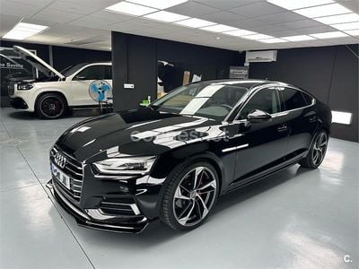 Usado Audi A5 Sportback 190 CV (139 kW) 2018 Negro Utilitario