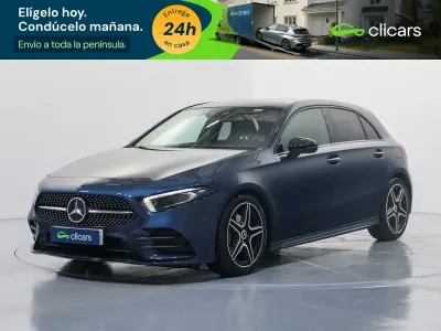 Usado Mercedes A180 116 CV (85 kW) 2020 Azul Berlina