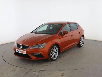 Naranja Usado 2019 Seat Leon FR Utilitario | 17.799 € (Precio justo)