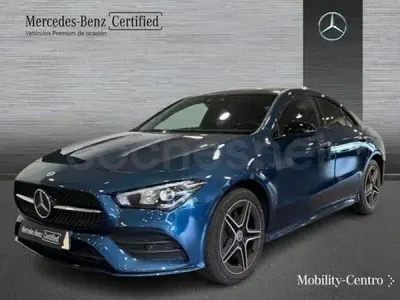 Usado Mercedes CLA250e 218 CV (160 kW) 2021 Azul denim Berlina