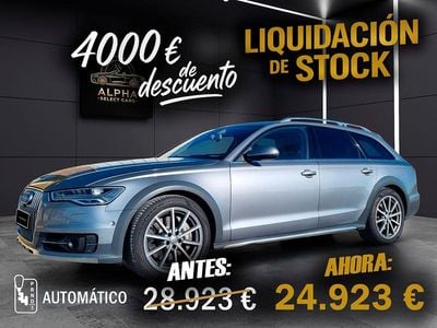 Usado Audi A6 Allroad Sport 320 CV (235 kW) 2016 Gris / plata Familiar