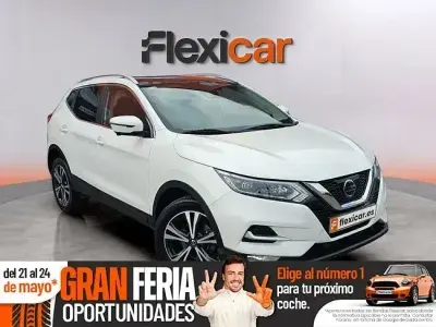 Usado Nissan Qashqai N-Connecta 160 CV (117 kW) 2018 Blanco SUV
