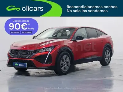 Usado Peugeot 408 Allure 181 CV (133 kW) 2024 Rojo SUV