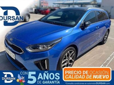 Usado Kia Ceed GT GT-Line 115 CV (84 kW) 2019 Azul Familiar