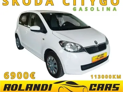 Usado Skoda Citigo Active 60 CV (44 kW) 2015 Blanco Utilitario