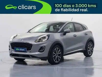 Usado Ford Puma Titanium 120 CV (88 kW) 2021 Gris SUV