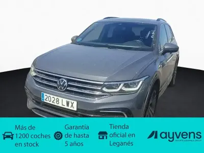 Usado VW Tiguan R-line 150 CV (110 kW) 2022 Gris SUV