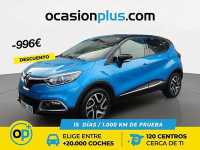 Azul Usado 2017 Renault Captur Zen SUV | 13.450 € (Precio justo)
