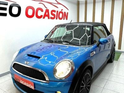 Usado Mini Cooper S Cabriolet 184 CV (135 kW) 2010 Azul Descapotable