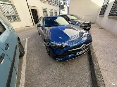 Usado Mercedes C200 184 CV (135 kW) 2022 Azul Berlina