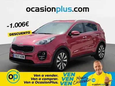 Usado Kia Sportage 115 CV (84 kW) 2017 Rojo SUV