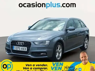 Usado Audi A4 S-Line 150 CV (110 kW) 2014 Gris Familiar
