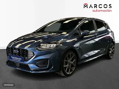 Usado Ford Fiesta ST-Line 125 CV (91 kW) 2022 Azul Utilitario