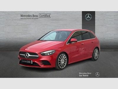 Usado Mercedes B200 163 CV (119 kW) 2020 Rojo jupiter Monovolumen