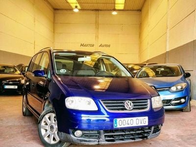 Usado VW Touran 105 CV (77 kW) 2006 Azul Monovolumen