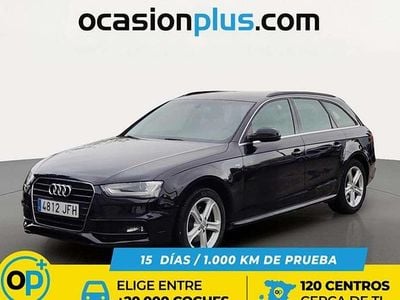Usado Audi A4 S-Line 150 CV (110 kW) 2015 Negro Familiar