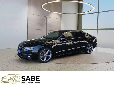 Usado Audi A5 Sportback S-Line 177 CV (130 kW) 2016 Negro Utilitario
