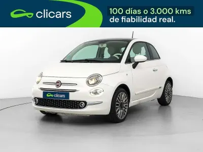 Usado Fiat 500 Lounge 69 CV (50 kW) 2017 Blanco Utilitario