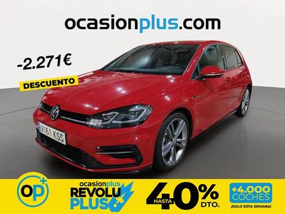 Usado VW Golf VII Sport 150 CV (110 kW) 2019 Rojo