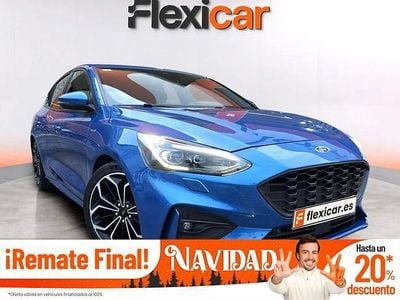 Azul Usado 2018 Ford Focus ST-Line Berlina | 17.490 € (Caro)