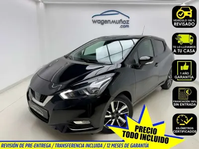Usado Nissan Micra S 90 CV (66 kW) 2019 Negro Utilitario