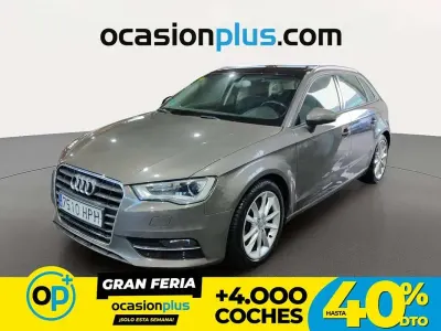 Usado Audi A3 Sportback Ambition 179 CV (131 kW) 2013 Gris Utilitario