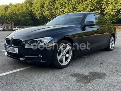Usado BMW 320 Sport Line 184 CV (135 kW) 2014 Negro Berlina