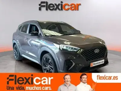 Usado Hyundai Tucson N Line 136 CV (100 kW) 2019 Gris SUV