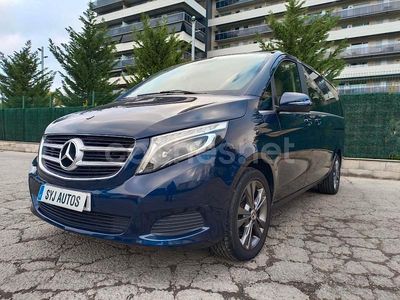 Negro Usado 2018 Mercedes V220 Exclusive Monovolumen | 41.900 € (Un poco caro)