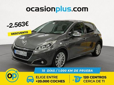 Gris / plata Usado 2019 Peugeot 208 Signature Sky Utilitario | 9500 € (Buen precio)