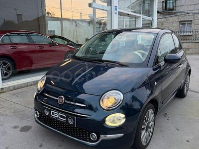 Usado Fiat 500 Lounge 69 CV (50 kW) 2017 Azul Berlina