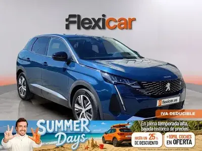 Usado Peugeot 3008 Allure 225 CV (165 kW) 2022 Azul SUV
