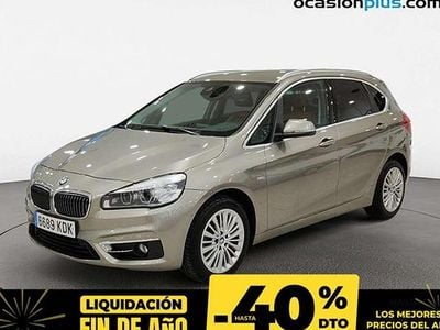Plateado Usado 2017 BMW 218 Active Tourer Monovolumen | 19.200 € (Precio justo)